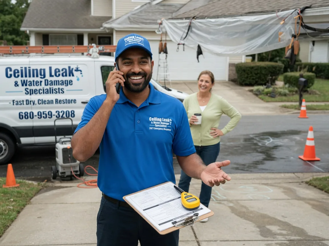 Ceiling Leak Cleanup East Andover, NH FAQs